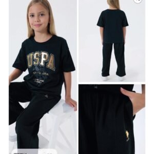 U.S. Polo Assn. Kız Çocuk Pijama Takım